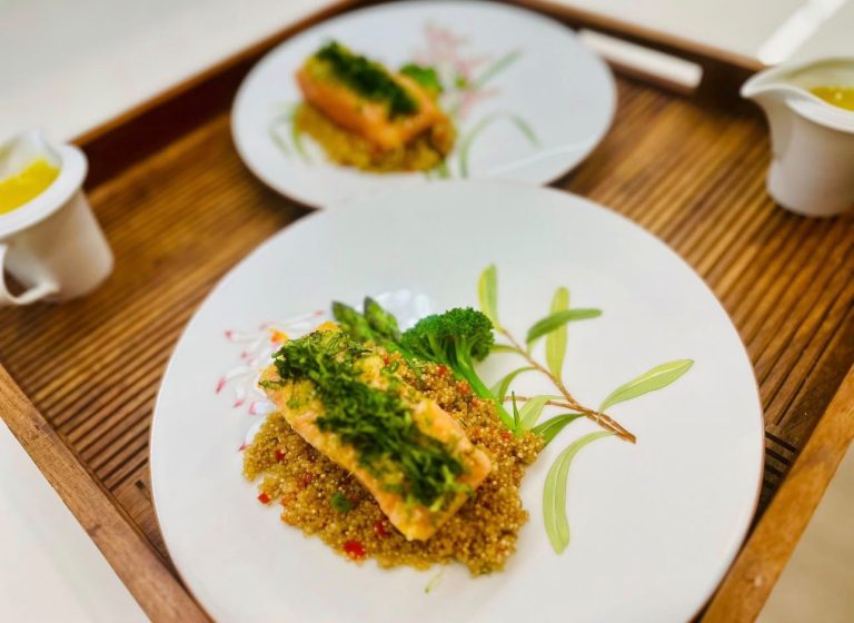 Dish by Chef Kfir Ben-Ari, private chef and sommelier in New York