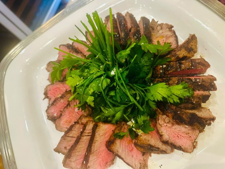 Dish by Chef Kfir Ben-Ari, private chef and sommelier in New York