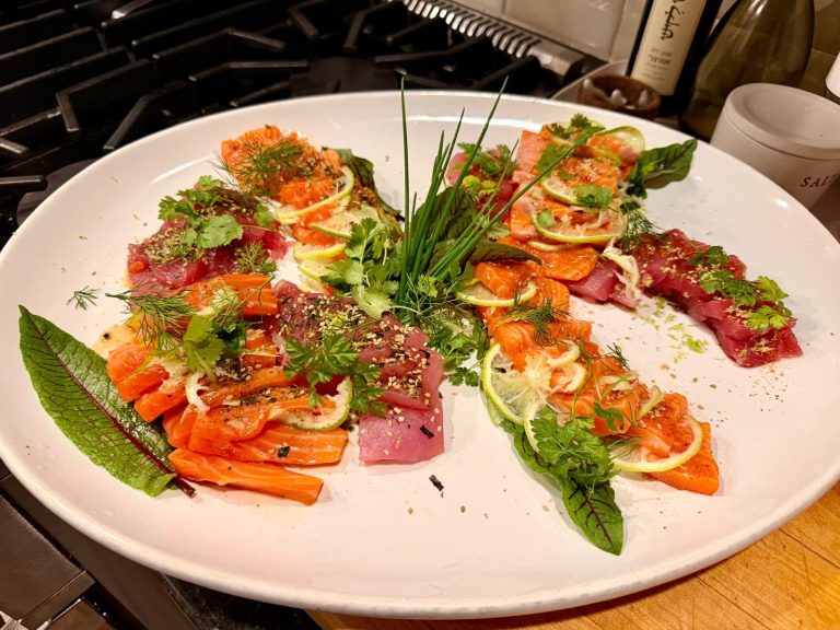 Dish by Chef Kfir Ben-Ari, private chef and sommelier in New York