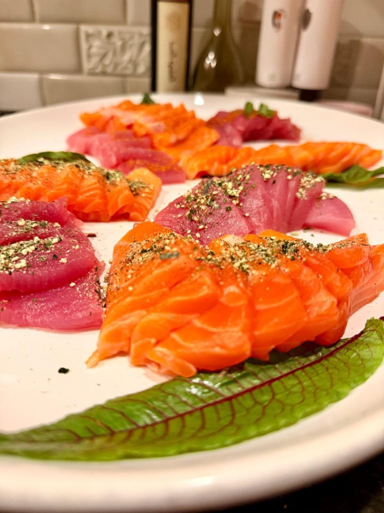 Dish by Chef Kfir Ben-Ari, private chef and sommelier in New York