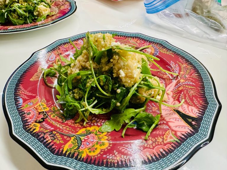 Dish by Chef Kfir Ben-Ari, private chef and sommelier in New York