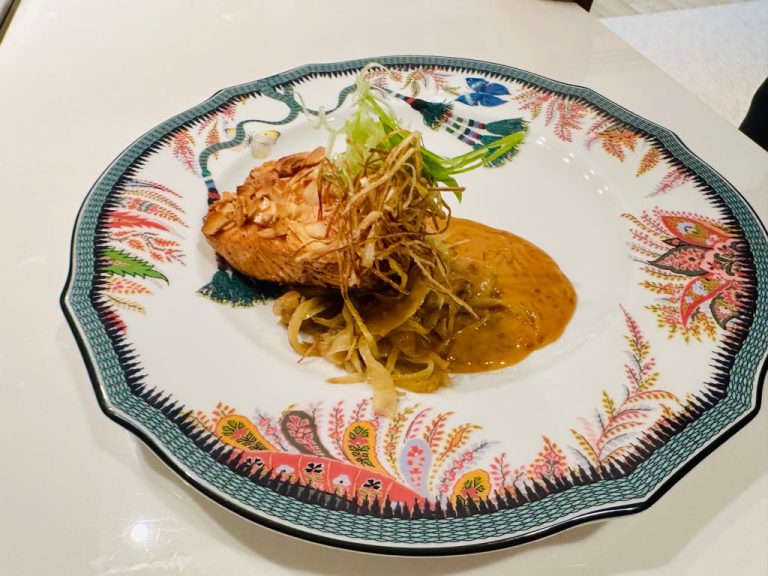 Dish by Chef Kfir Ben-Ari, private chef and sommelier in New York