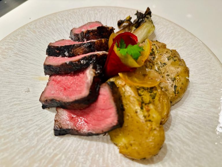 Dish by Chef Kfir Ben-Ari, private chef and sommelier in New York