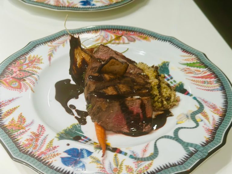 Dish by Chef Kfir Ben-Ari, private chef and sommelier in New York