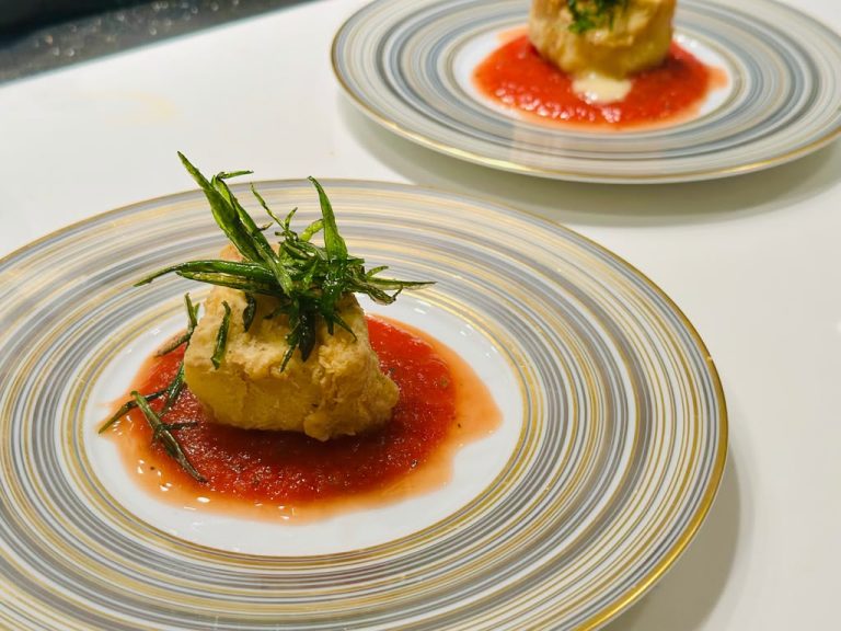 Dish by Chef Kfir Ben-Ari, private chef and sommelier in New York