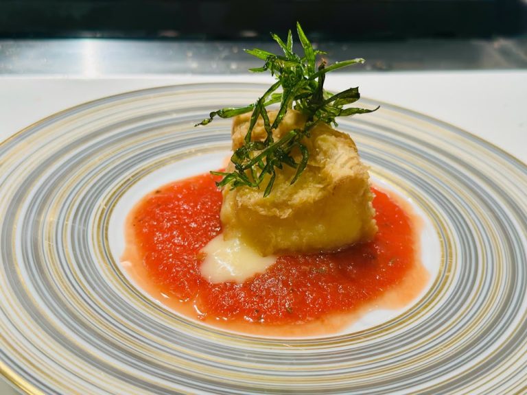 Dish by Chef Kfir Ben-Ari, private chef and sommelier in New York