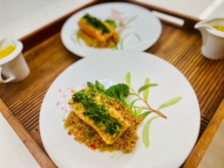 Dish by Chef Kfir Ben-Ari, private chef and sommelier in New York