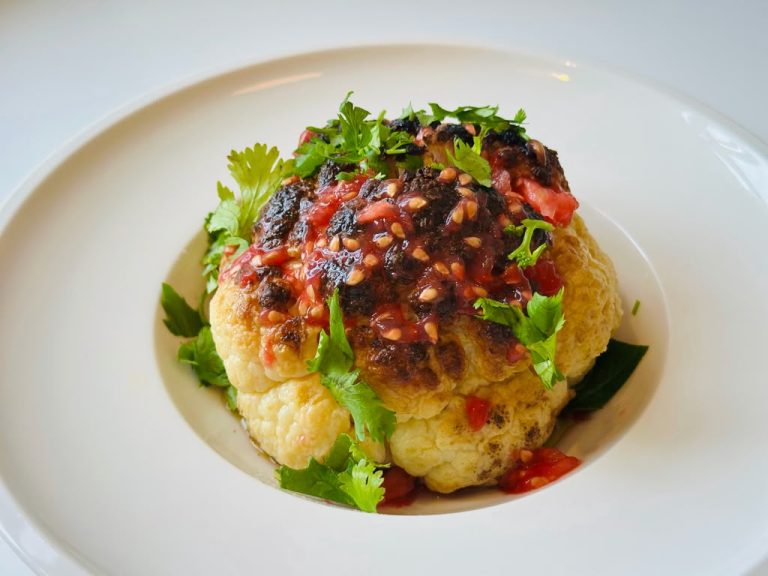 Dish by Chef Kfir Ben-Ari, private chef and sommelier in New York