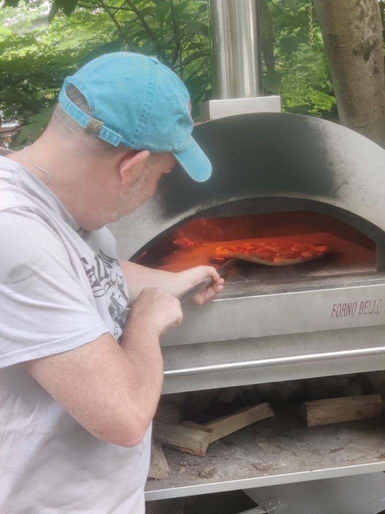 Chef Kfir Ben-Ari, private executive chef in New York, at work