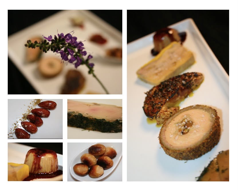 Chef Kfir's signature foie gras creations