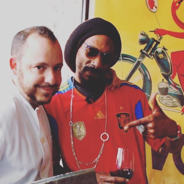 Chef Kfir with Snoop Dogg