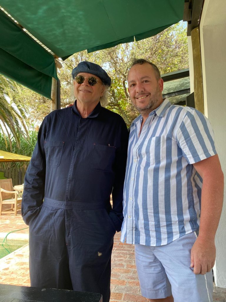 Chef Kfir with Chef Francis Mallmann