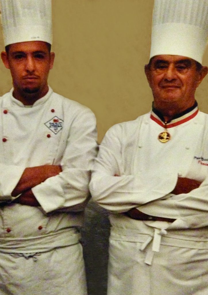 Chef Kfir with Chef Paul Bocuse