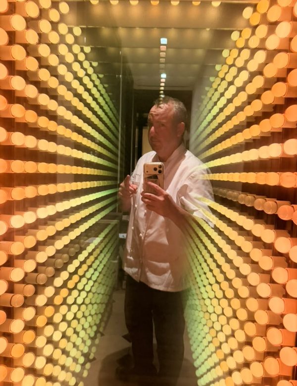 Chef Kfir Ben-Ari, private executive chef in New York, at work