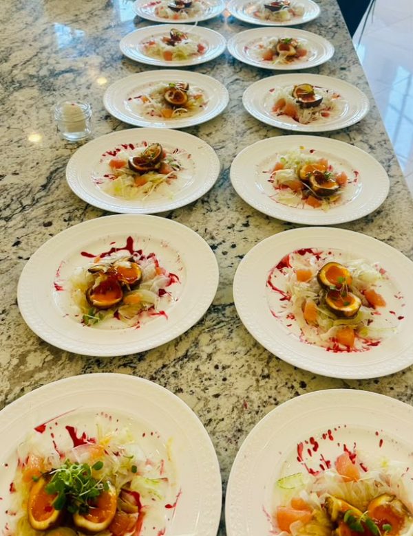 Dish by Chef Kfir Ben-Ari, private chef and sommelier in New York