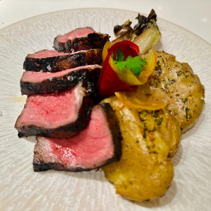Dish by Chef Kfir Ben-Ari, private chef and sommelier in New York
