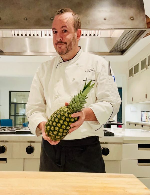 Chef Kfir Ben-Ari, private executive chef in New York, at work