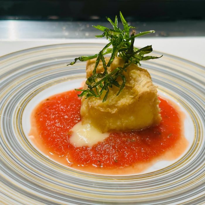 Dish by Chef Kfir Ben-Ari, private chef and sommelier in New York